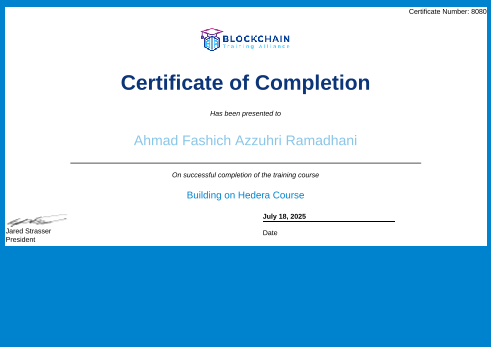 Certificate 22