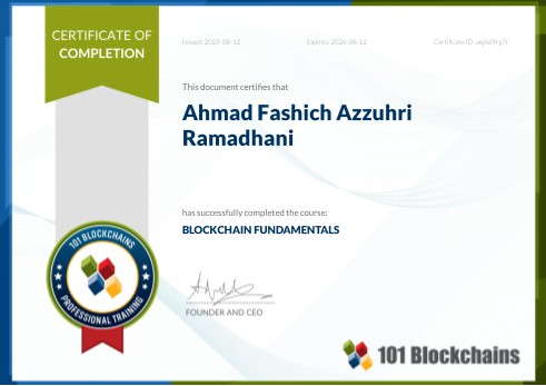 Certificate 31